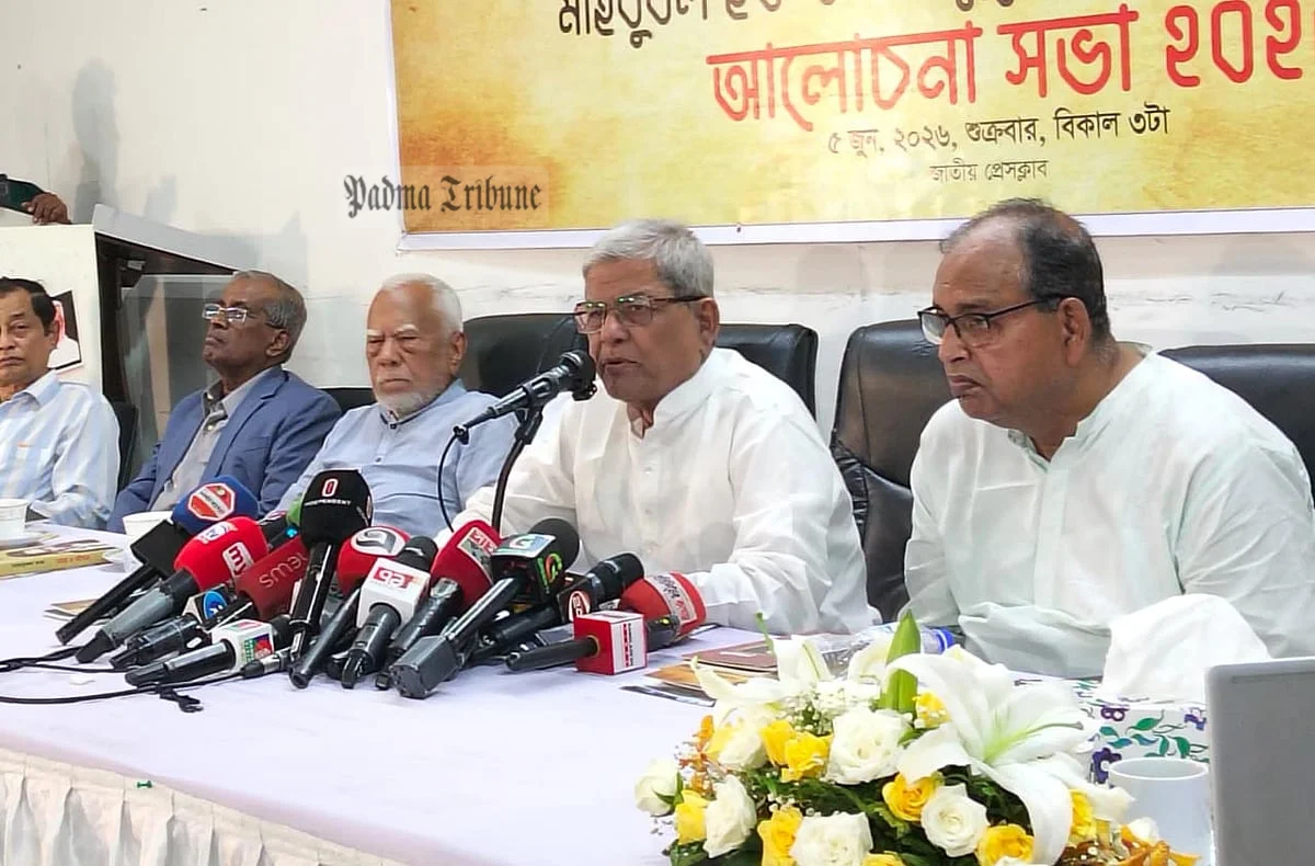 সামাজিক মাধ্যমে রাজনীতিবিদদের নিয়ে অপপ্রচার পরিকল্পিত: মির্জা ফখরুল