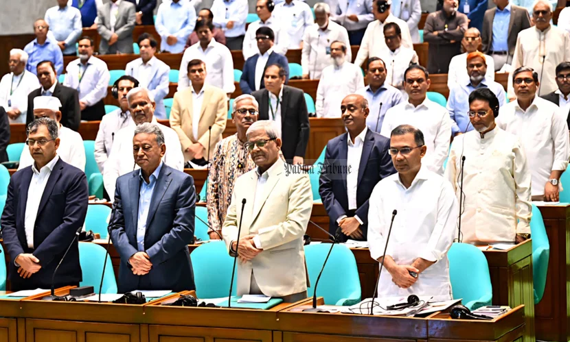 তোফায়েল আহমেদসহ সাবেক মন্ত্রী-এমপি এবং পল্লবীর শিশুর মৃত্যুতে সংসদে শোক