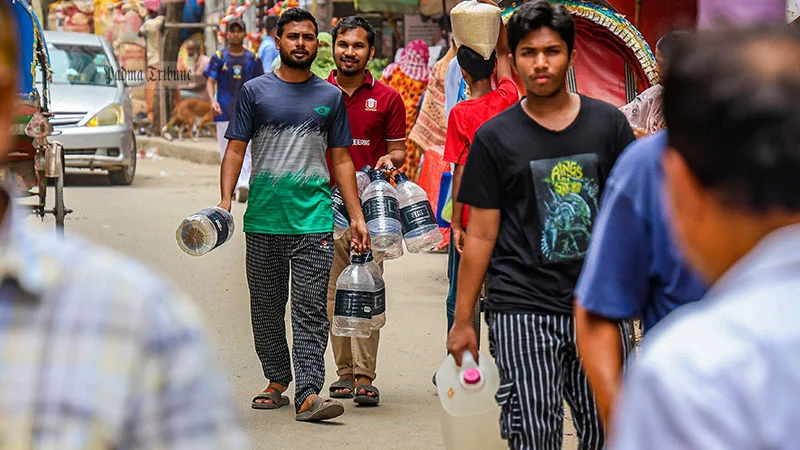 মিরপুরে পানি–সংকট নিয়ে বাড়ছে উদ্বেগ